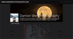 Desktop Screenshot of damonwestphotography.com
